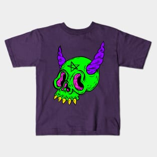 Devil skull Kids T-Shirt